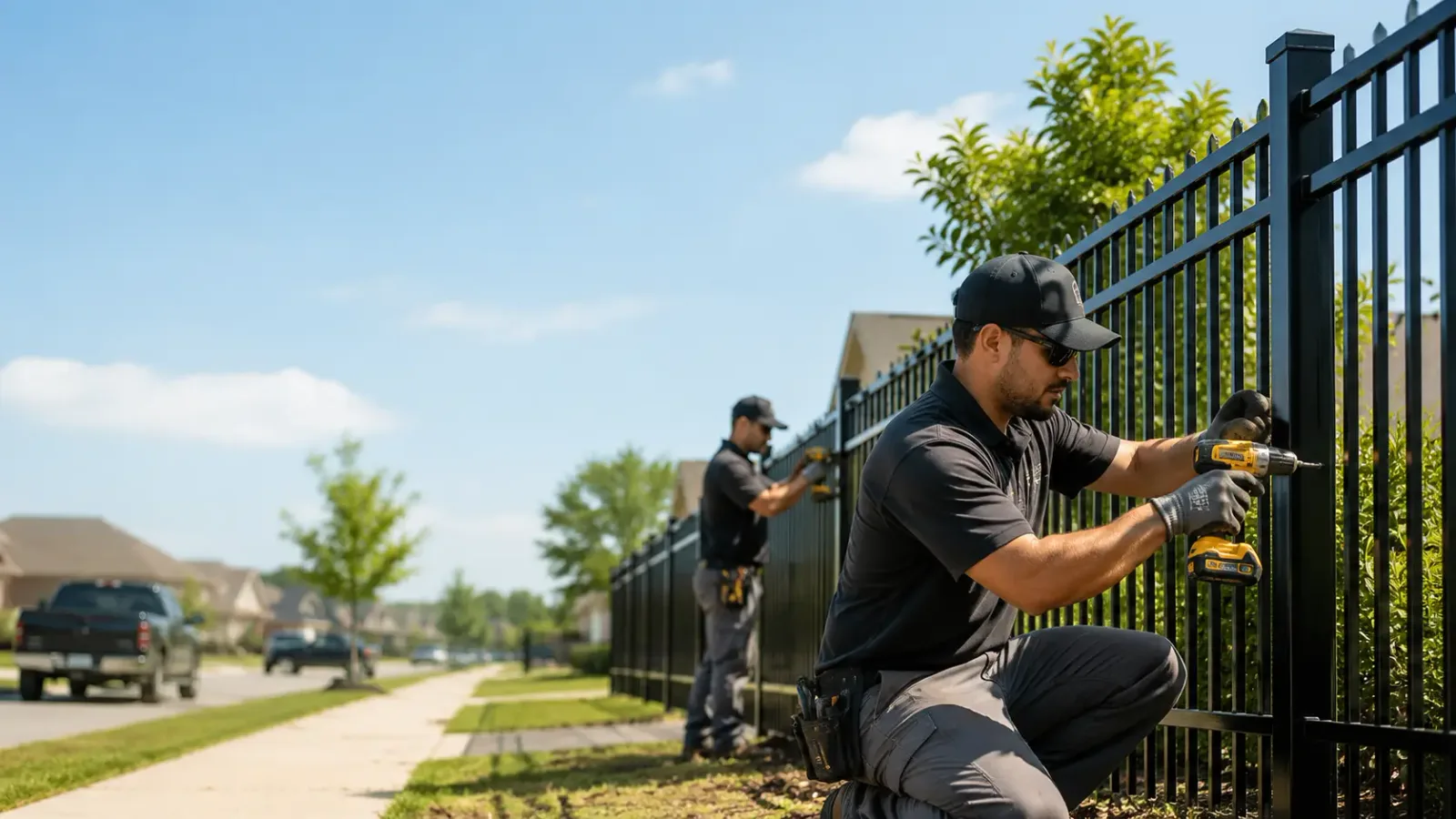 Metal Fence Installation in Ridgefield, CT